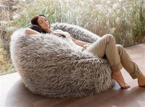 fake fur bean bag uk|Faux Fur Bean Bag .